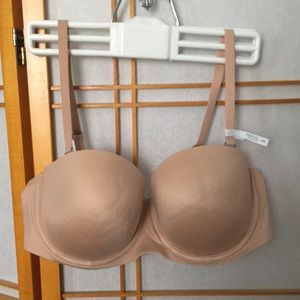 COPY - Aerie “Sunnie” strapless bra, nude NWT